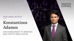 Konstantinos Adamos aborda regulação de criptomoedas em entrevista ao IFLR