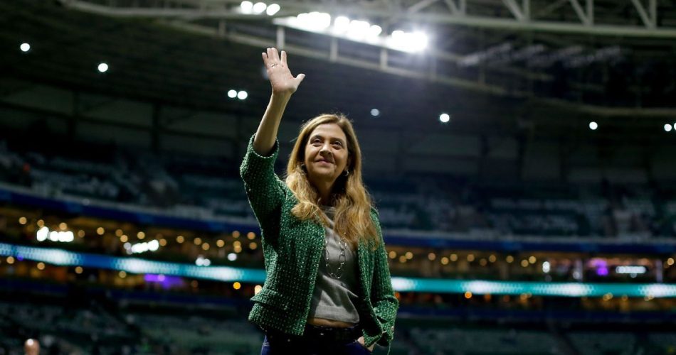 Motivos da ausência de Leila Pereira no anúncio do naming rights do estádio do Palmeiras